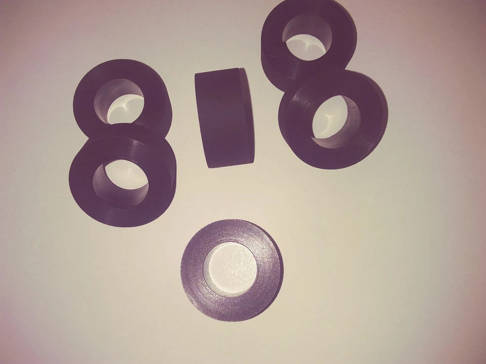 Graphic Whizard Number Machines Rollers Feed Tires  -  5 Feed Tires for $70.00 - Image 4 of 4