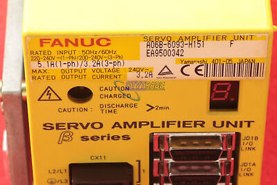 1PCS FANUC SERVO AMPLIFIER A06B-6093-H151 USED | eBay 1PCS FANUC SERVO AMPLIFIER A06B-6093-H151 USED | eBay