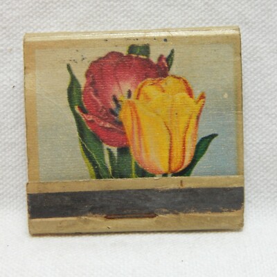TULUP, OHIO BLUE TIP, FRONT STRIKE MATCHBOOK