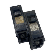 CROUSE HINDS CIRCUIT BREAKER 1 POLE 20A 120/240V TYPE MP LOT OF 2  