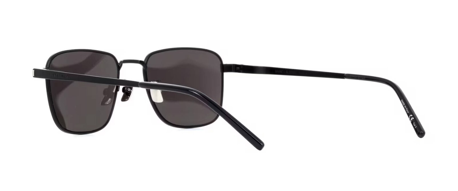 Occhiali da sole Saint Laurent SL 529 nero grigio scuro (001)