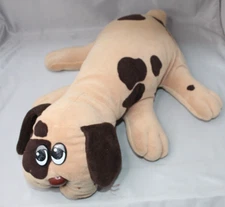 Pound Puppy Stuffed Plush Two Tone Brown 1985 Large 17" Tonka Vintage