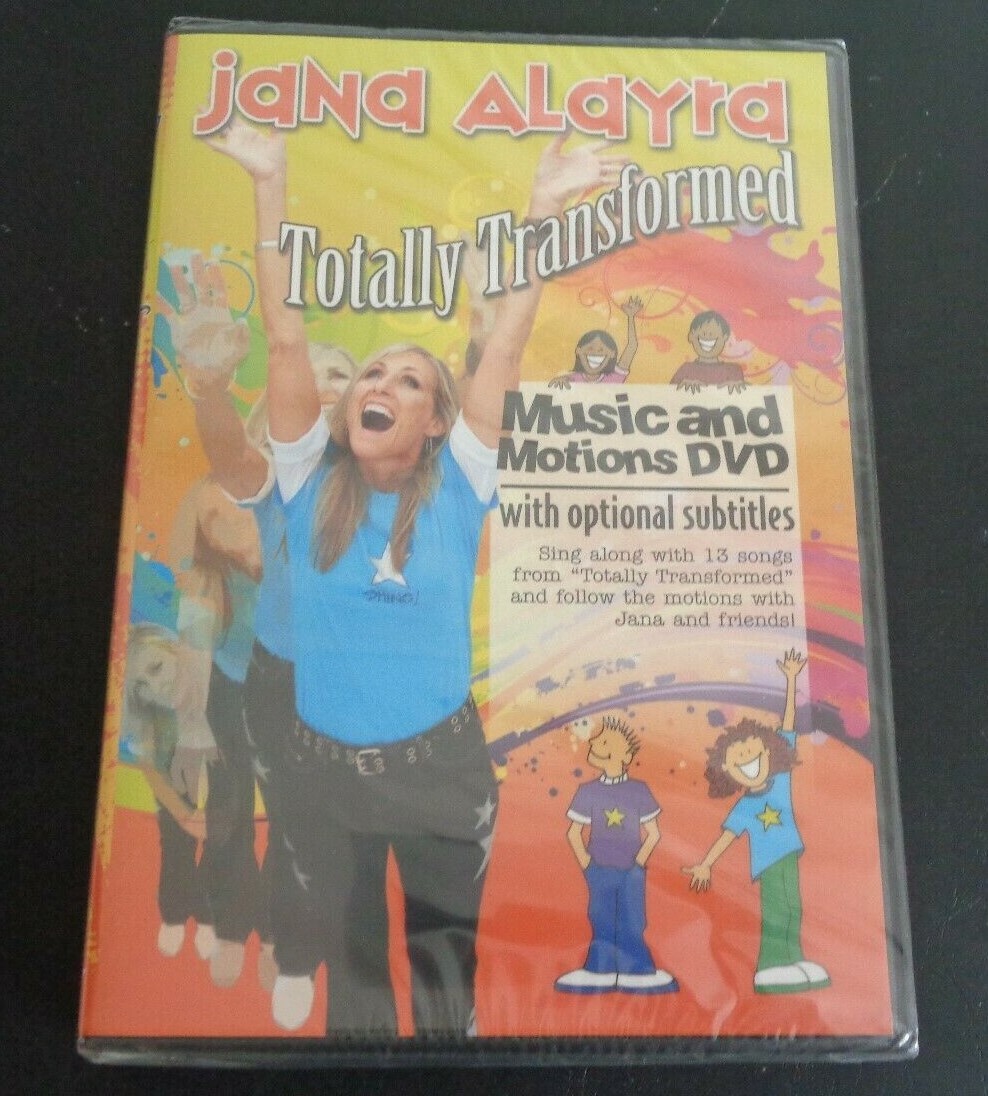 TOTALLY TRANSFORMED Music & Motions DVD Jama Alayra 2010 New FREE