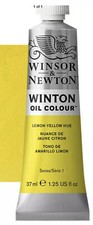 Winton Oil Color 37 ml Tube - Lemon Yellow Hue