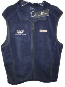 Vineyard Vines Fleece Harbor Vest Rehoboth Beach Midnight Blue Small Delaware Ebay