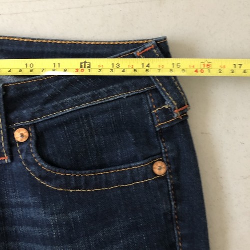 Jeans True Religion Joey Big T svasati denim blu lavaggio scuro taglia 26 - Foto 6 di 9