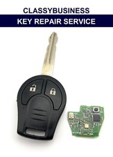 Repair service for Nissan NV200 Micra Note 2013 - 2017 remote key fob repair