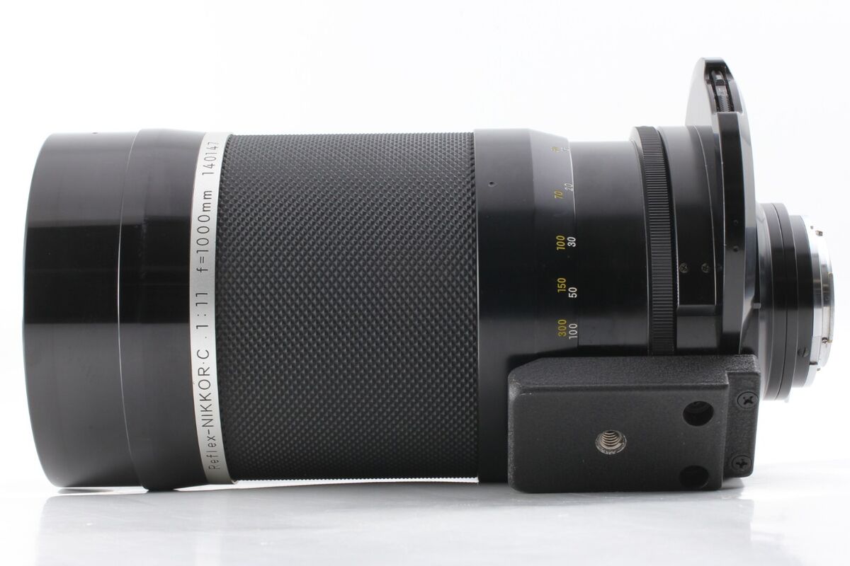 NIKON REFLEX-NIKKOR 1000mm F/11 Mirror w/ Hood MF Telephoto NIKON REFLEX-NIKKOR 1000mm F/11 Mirror w/ Hood MF Telephoto