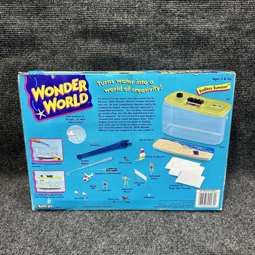 New Sealed Vintage 1996 Kenner 9969 Wonder World WW Endless Summer Beach Scene - Picture 3 of 11