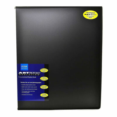 Itoya Art Profolio Evolution 8x10 Photo Album Display Book, 48 Photos EV-12-7 