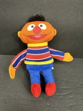 VTG Sesame Street Doll Plush Ernie 6" Tall  Applause Toy EUC Clean