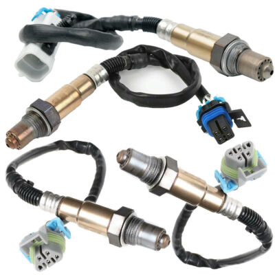 4X Oxygen Sensor Up+Down For 2010-2015 Chevrolet Camaro 3.6L Only fit Auto Trans