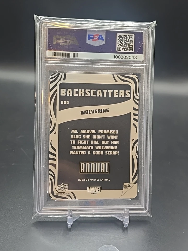 2023 Marvel Annual Wolverine Back Scatters Psa 10 - Image 2 of 3