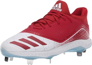 red white and blue softball cleats