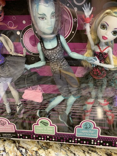 Monster High Tanzkurs 5er Pack Gil Webber Rochelle Robecca Lagoona & Operette - Bild 5 von 7