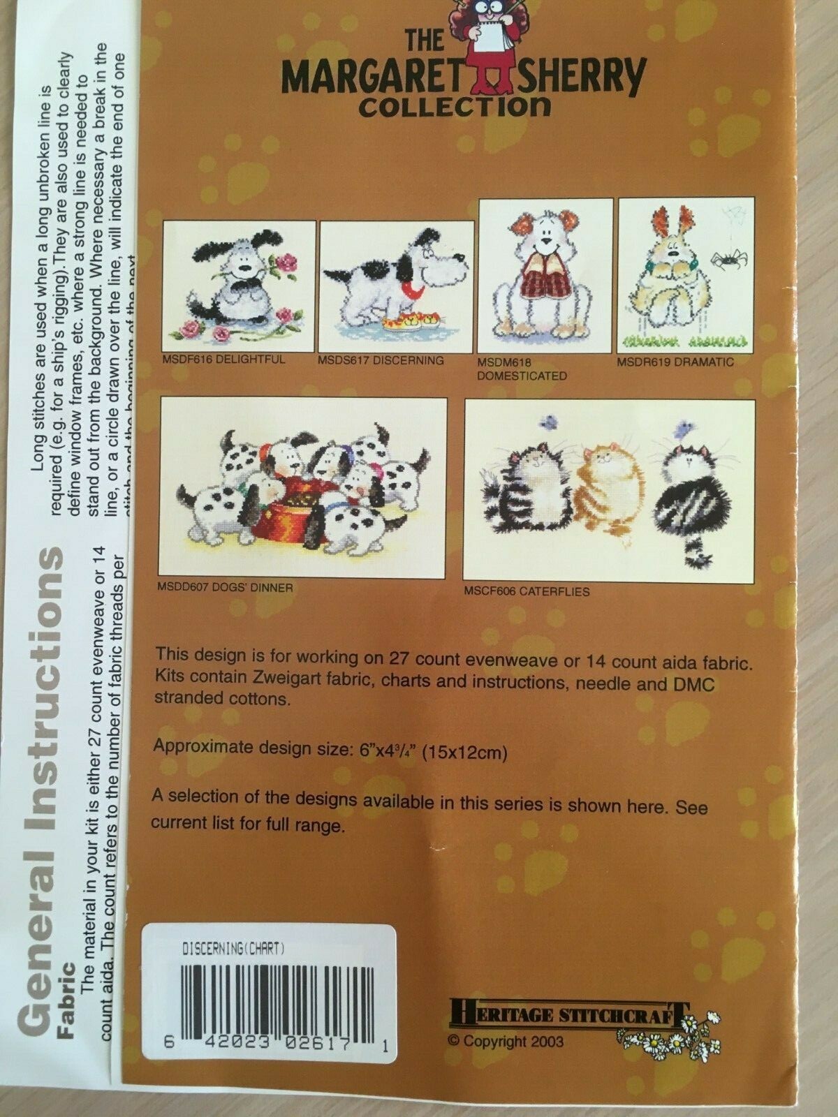 SAOLA MARGARET SHERRY Discerning Pantofole per cani solo modello MSDS617 2003