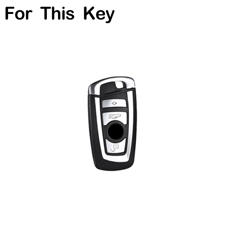 Aluminum Alloy TPU Car Key Case Cover For BMW M2 M3 M4 M5 M6 X3 X4 X5 X6 2 3 4 5 — 第 2/4 张图片