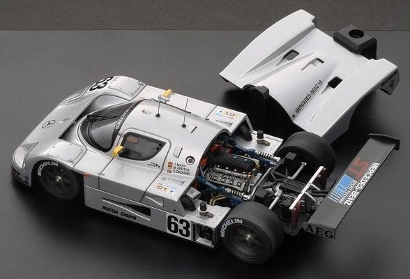 Mercedes Benz гоночный автомобиль Lemans гоночный гонщик Sauber карусель SLR c9 - Изображение 4 из 4