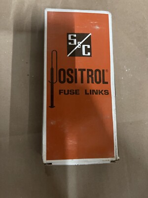 New S&C Positrol 1 amp Fuse Links 64001 Universal Standard, 5 per box