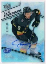 2019-20 ICE PREMIERES CODY GLASS ROOKIE AUTO 032/199 VEGAS GOLDEN KNIGHTS