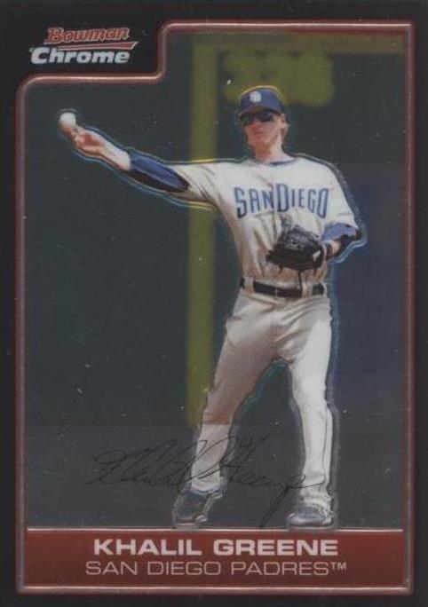 2006 Bowman Chrome - Khalil Greene #72 - 1 of 1