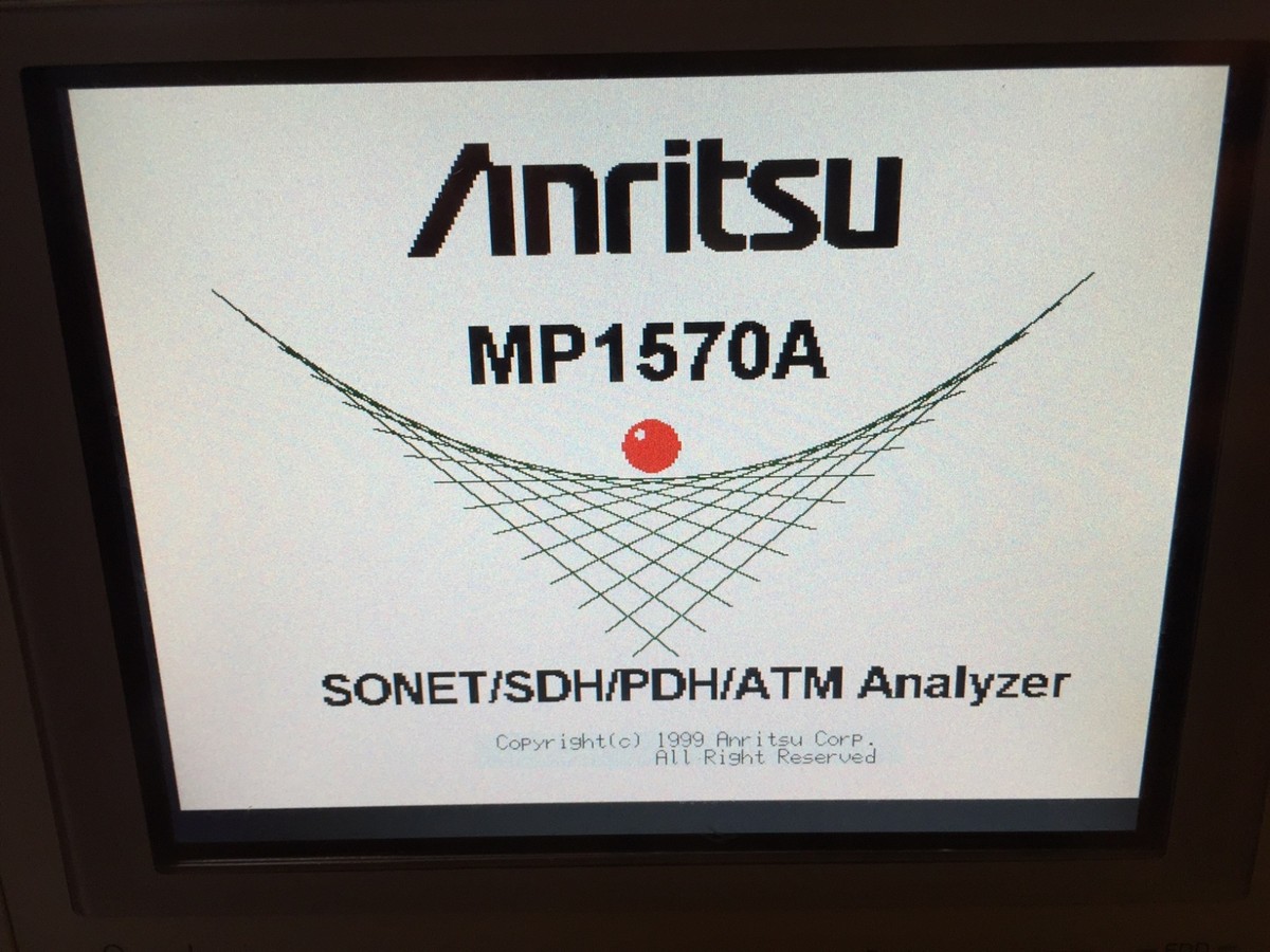 Anritsu MP1570A SONET/SDH/PDH/ATM Analyzer | eBay Anritsu MP1570A SONET/SDH/PDH/ATM Analyzer | eBay