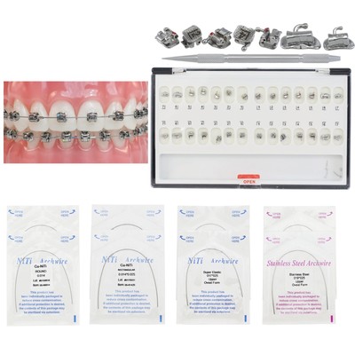 Kit Orthodontique Single Patient Ormco Damon Q – Brackets Auto-ligaturants Et Arcs Métalliques – Neuf