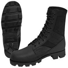 Rothco Black Steel Toe Jungle Boot - GI Style Footwear