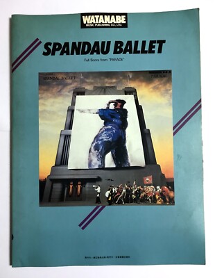SPANDAU BALLET PARADE JAPAN BAND SCORE ''NO GUITAR TABS''