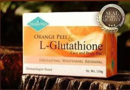 orange peel l glutathione soap Amazon.com : Diamond Orange Peel & L-Glutathione Face & Body Bar : Facial  Soaps : Beauty & Personal Care