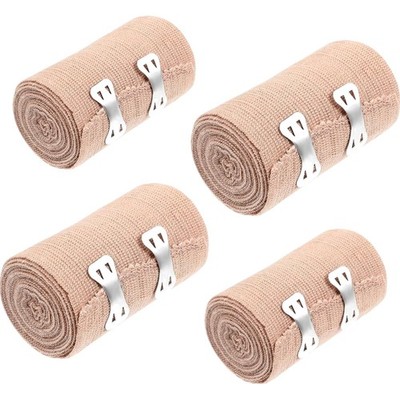 Elastische Mullbinden Bandage Hautfreundlich Sportverletzungen Kompression 4 ...