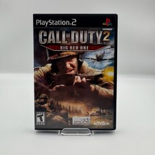 Call Of Duty 2 Big Red One Sony PlayStation 2 PS2 Refurbished 1 Year Warranty