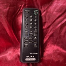 Sony Remote Control RMT-CV25A Radio Cassette CF-DV25 Black