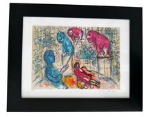 Marc Chagall, Hand Signed Lithograph