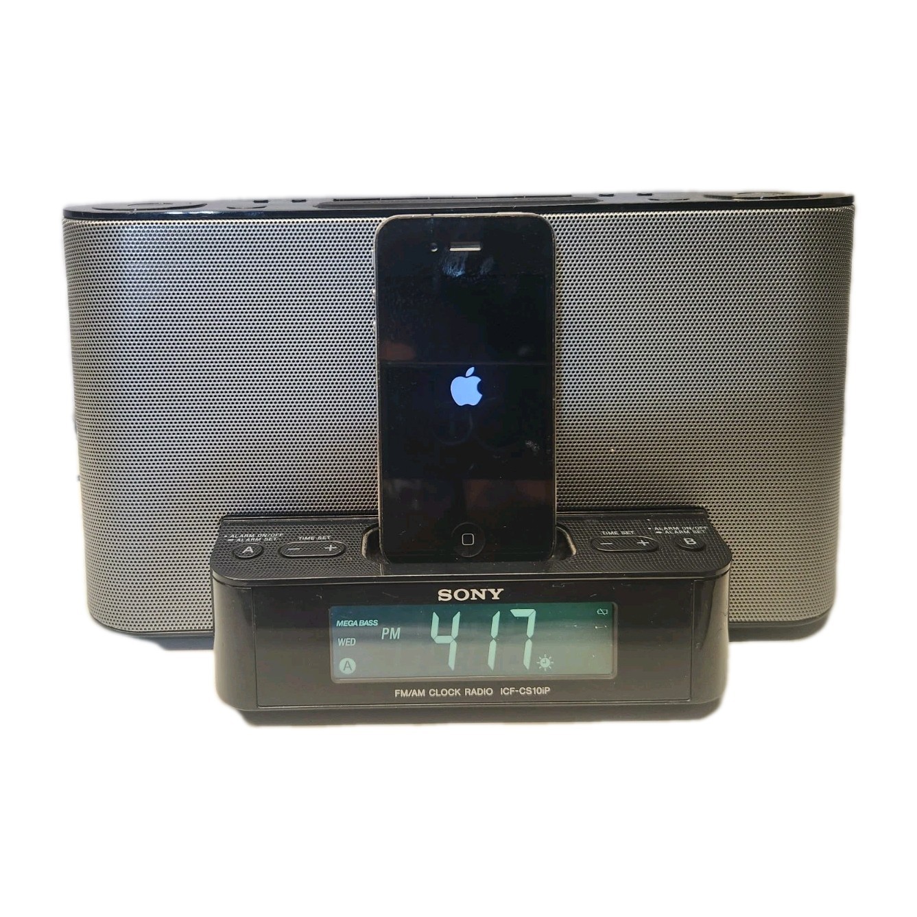 Radio Ipod Dock Tested Working Mega Bass