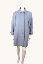 Weinberg – Manteau mi-long – Laine, polyester – Bleu Taille M