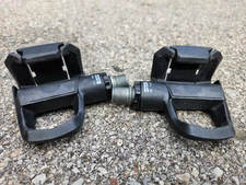 *No Import Fees*  Look Keo Flex Pedal Set, Black, No Cleats, Good Condition