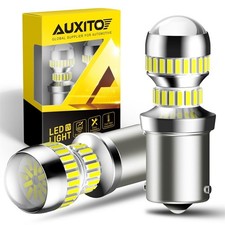 Auxito 1156 54smd Led Back Up Reverse Brake Signal Light Bulbs 6000k Super White