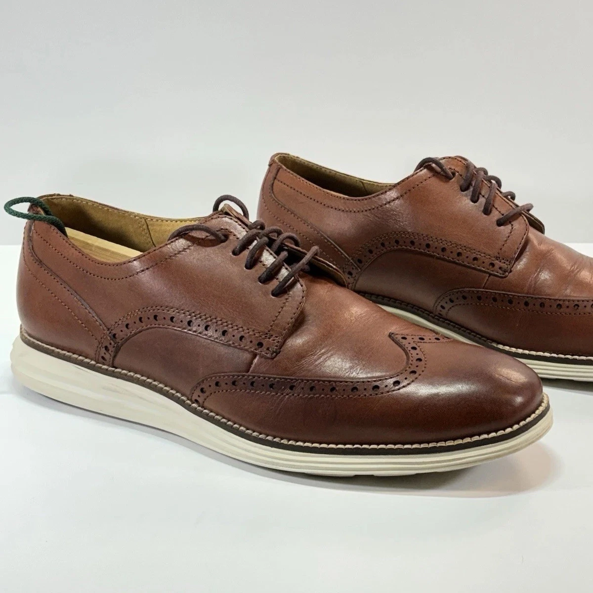 Cole Haan Grand O’s Men’s Dress Wingtips Size 13 M Brown Leather Athleisure Men main image 3