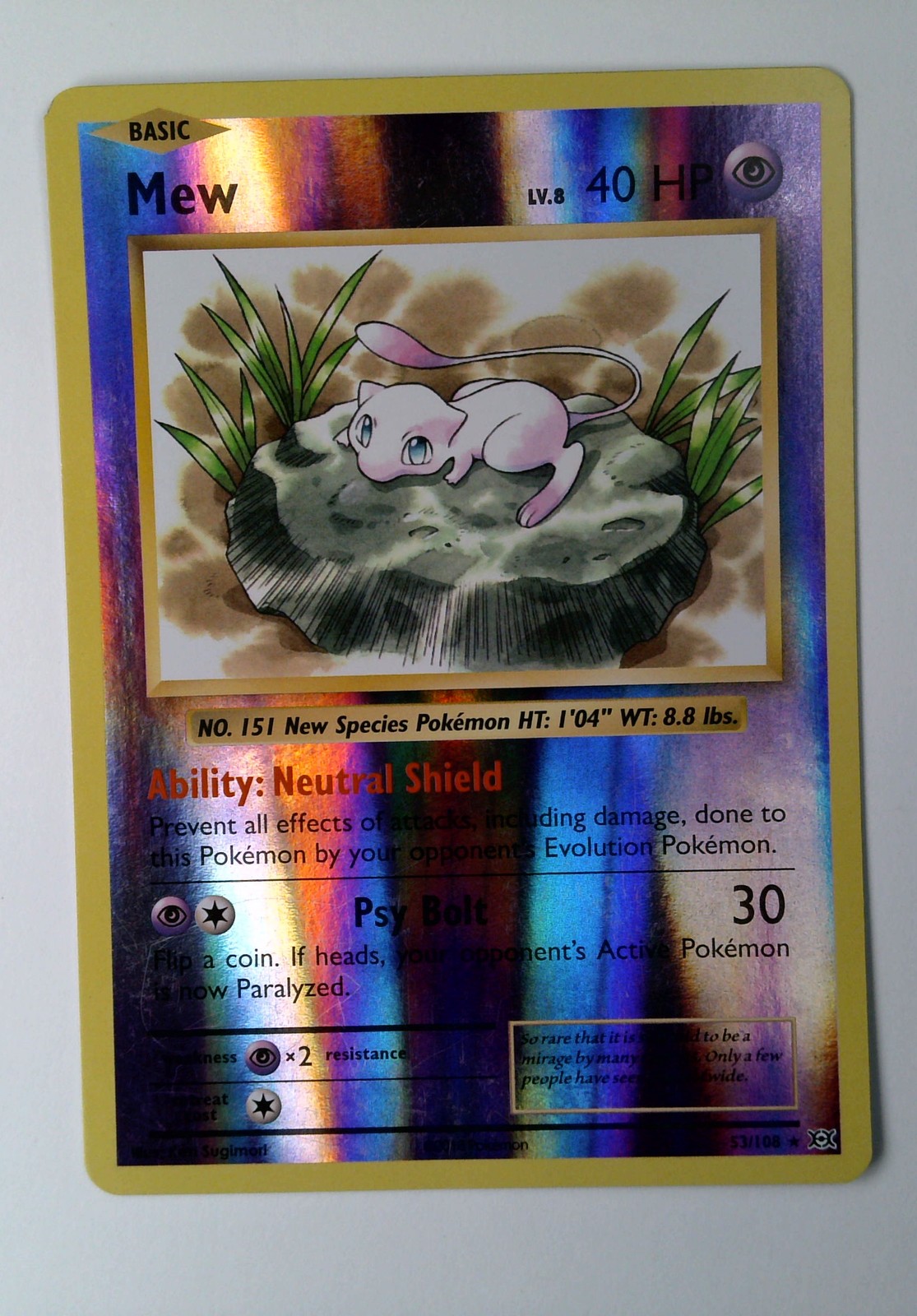 Excellent pokemon mew 53 Evolutions