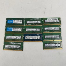 LOT OF 9 PC4  RAM DDR4 Laptop Ram READ