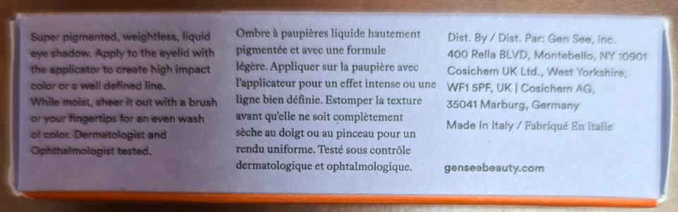 Sombra de ojos líquida mate Gen See Mixed Media - AGUA DE ROSAS, 1 unidad  Foto 4 de 4