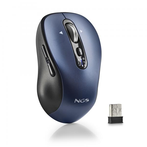Ngs Mouse Connessione 2,4 Ghz + Bluetooth 5.1, 6 Pulsanti, Ric Usb C - Immagine 5