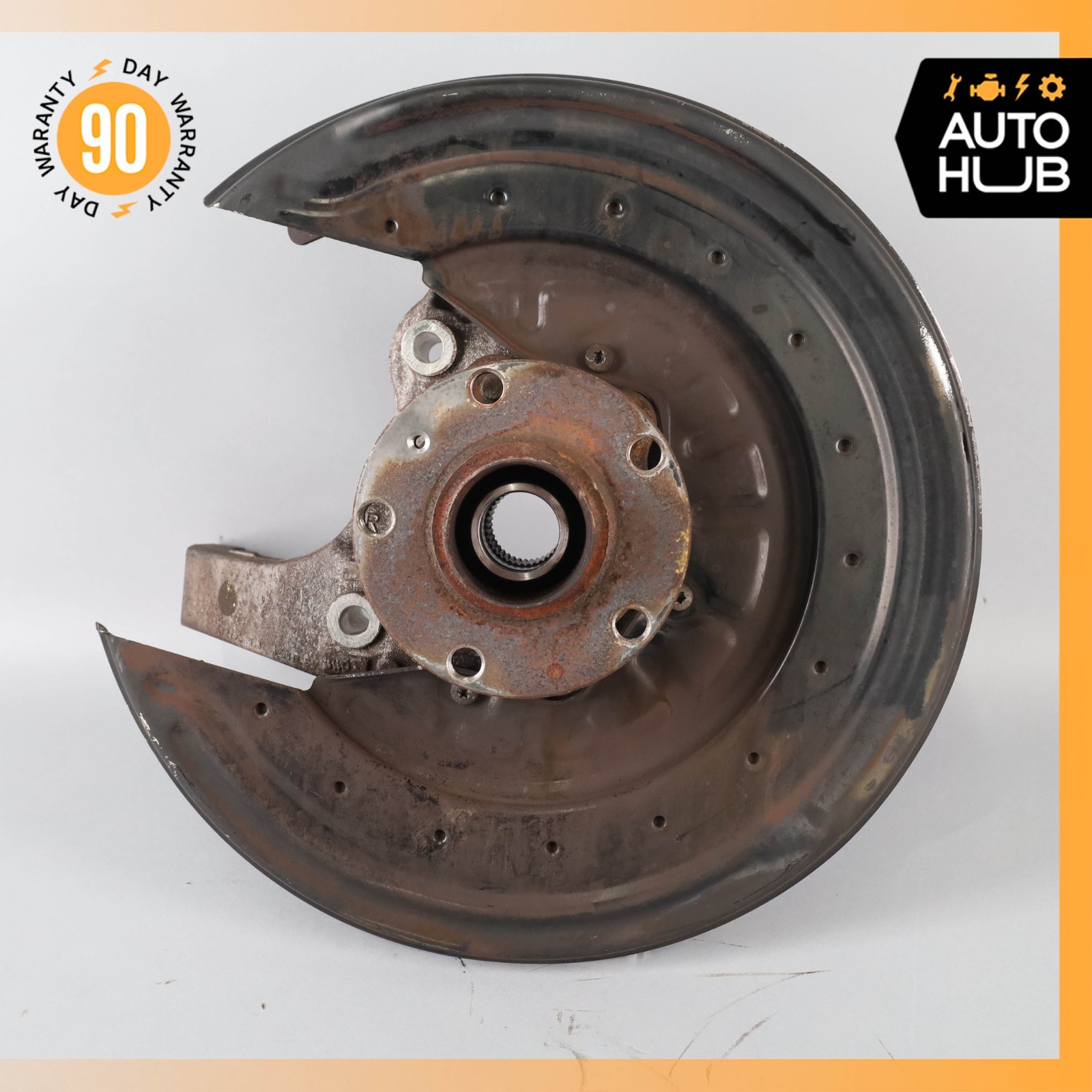 12-17 Bentley Continental GT Coupe Rear Right Side Spindle Knuckle Hub OEM
