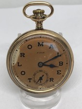 Vintage 1922 Elgin B.M. Raymond 19J 16s Pocket Watch *Is Running*