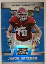 2016 Panini Prizm Draft Picks Football Jason Spriggs #193 Blue Prizm (RC)