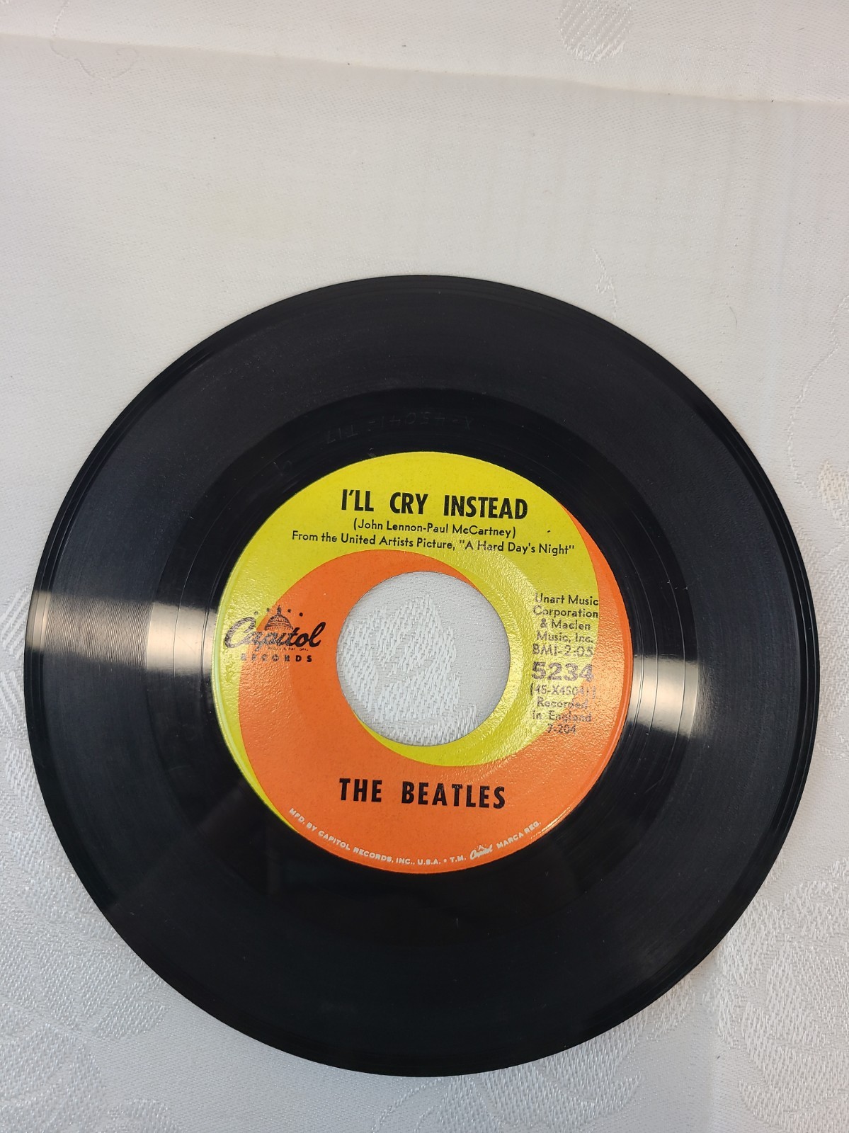The Beatles – I'll Cry Instead / I'm Happy Just To Dance With You 5234 ...