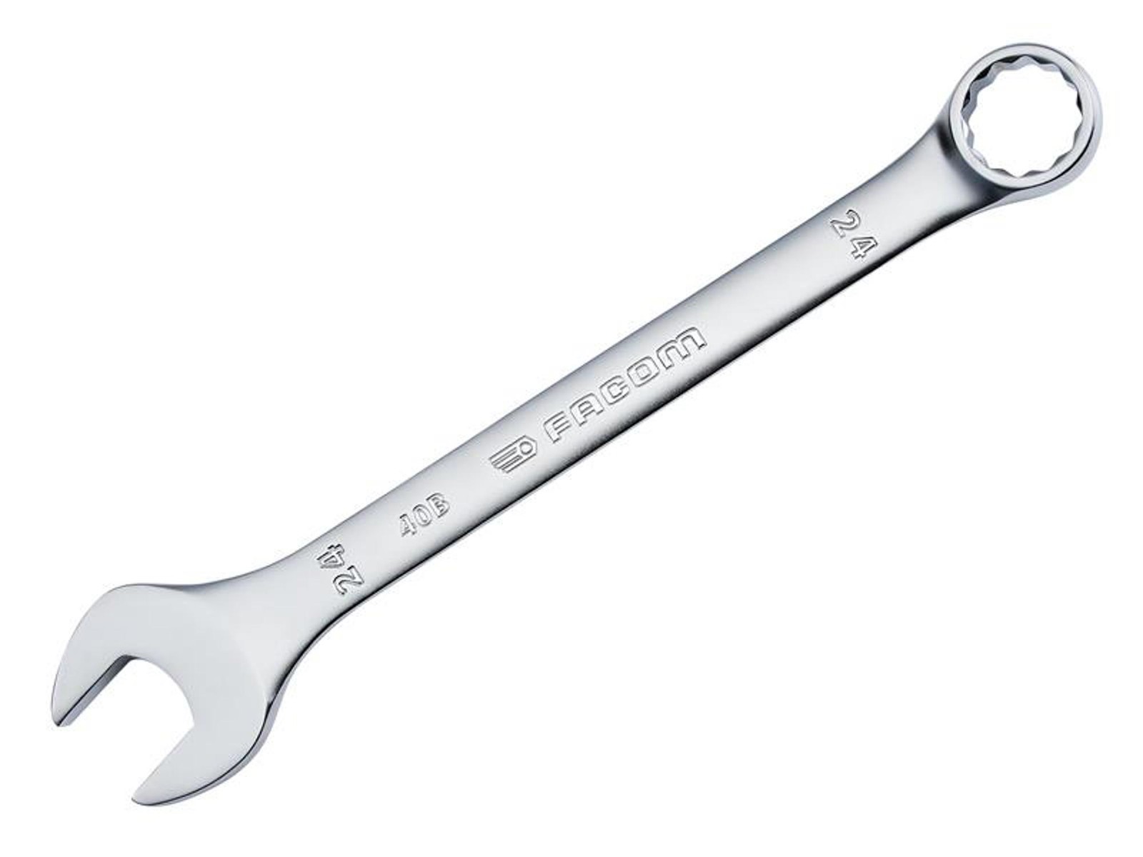 Facom 40B.24 Slim Metric Combination Spanner 24mm, 12-point OGV