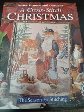 A Cross Stitch Christmas 1998 Hardcover Book -Charts- Better Homes and Gardens 