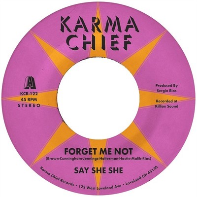 Say She She - Forget Me Not Black Vinyl Edition (2022 - US - Original)